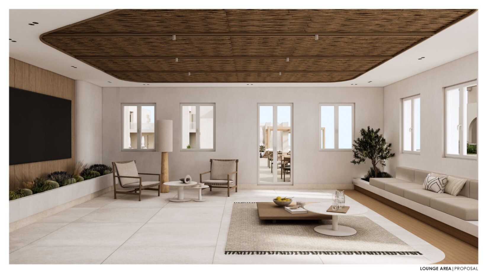 Naxos Resort — Guest lounge area proposal
