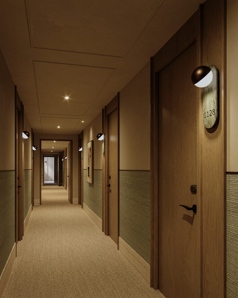 Mitsis Alexander the Great Hotel — Guest room corridor